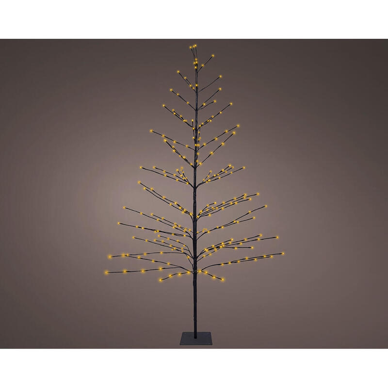 Árbol Iluminado 232 Leds Luz Cálida 1,80 M