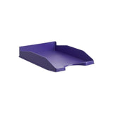 Archivo 2000 Bandeja Archivo 2000 Apilable En 3 Posiciones Fondo Liso Formato Din A4 Y Folio 345x255x60 Mm Malva