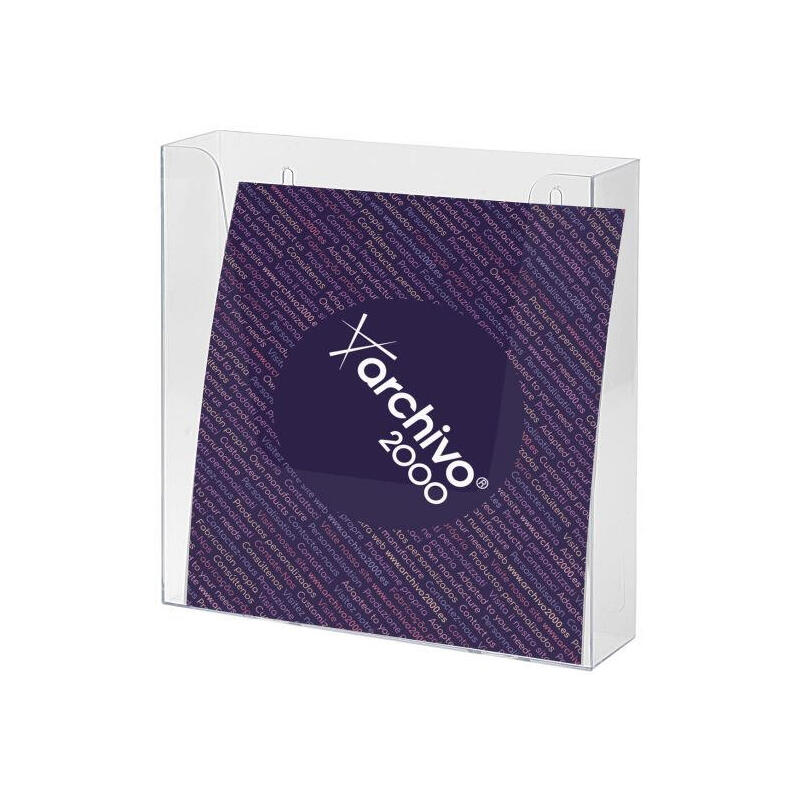 Archivo 2000 Portafolletos Mural Archivo 2000 "Premium" Espesor 3 Mm Din A4 Vertical 55x235x240 Mm