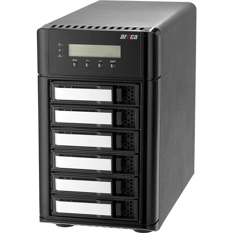 Areca Thunderbolt 3 Usb 3.2 Gen2 Raid Storage Arc-8050t3u-6