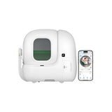 Arenero Automático Petkit Purobot Max Pro 2 Con Cámara Y Tecnología Xsecure - Control App - Capacidad Extragrande