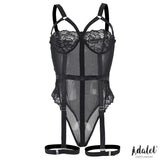 Ariana Body Con Liguero Y Ligas Rojo Talla (Interno):S/M