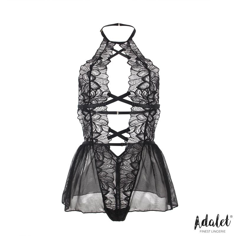 Ariella Body Espalda Abierta Patrón Floral Talla (Interno):S/M