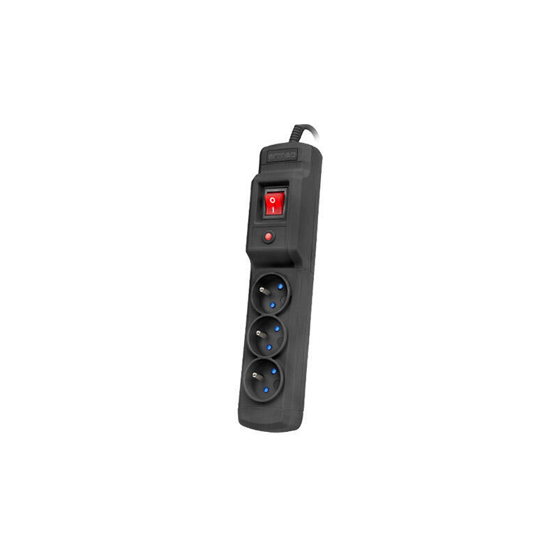 Armac Surge Protection Multi M3 (3 Outlets) 1.5m Black