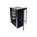 Armario De Suelo Rack 19'' 22u 600x600 Puerta Cristal Puerta De Cristal/Handylock/ Laterales Desmontables