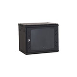 Armario Mural Rack 19'' 9u 600x600x501 Pc Rack 9u/ Puerta Delantera De Cristal/ Ip20