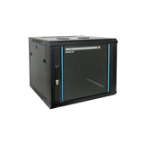 Armario Rack Mural Phasak Pro 12u Php 3112 600x600 Negro+Ventilacion+Iluminacion+Cerradura Php 3112