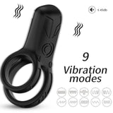 Armony - Doble Anillo Vibrador Negro