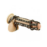 Arnés Completo Para Pene Y Testículos Talla (Interno):M/L