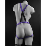 Dillio - Arnes Strap On Con Tirantes Y Dildo 17.8 Cm