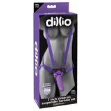 Dillio - Arnes Strap On Con Tirantes Y Dildo 17.8 Cm