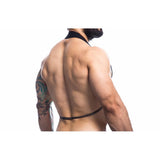 Arnés De Pecho Black Chain Talla (Interno):S/M