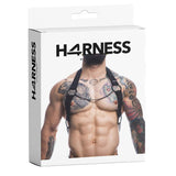 Arnés De Pecho Black Chain Talla (Interno):S/M