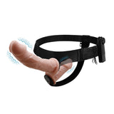 Arnés Dildo Doble Con Vibración Natural