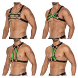 Arnés H4rness06  De Pecho 4way Verde Talla Única