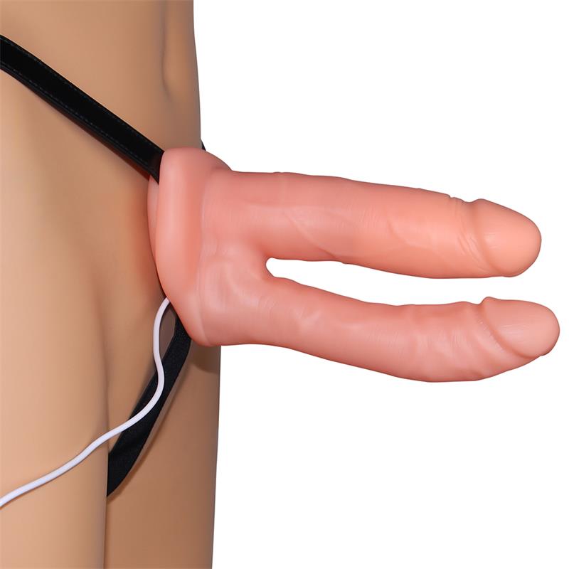 Arnés Pene Doble Hueco Con Vibración