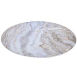 Arozzi Zona Round Floor Pad - Blanco Marble