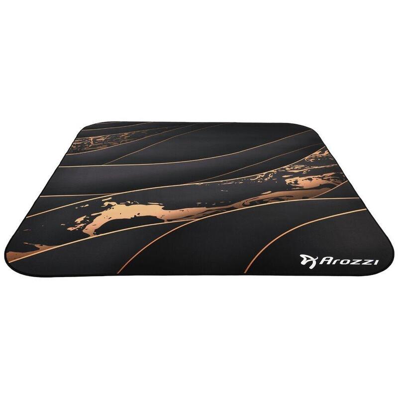 Arozzi Zona Square Floor Pad - Black Gold