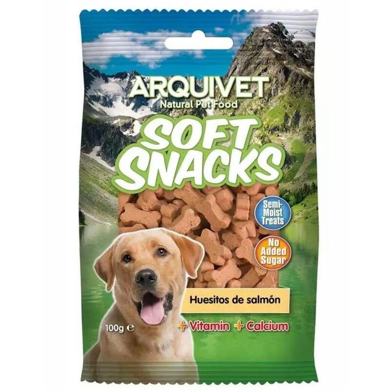 Arquivet Soft Snacks Salmon - Dog Treat - 100g