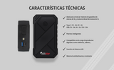 Arrancador De Coche 8000Mah Inteligente Hasta 5L Gasolina Y 3L Diesel