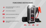Arrancador De Coche 16000Mah Inteligente Hasta 7L Gasolina Y 5L Diesel
