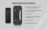 Arrancador De Coche 20000Mah Inteligente Hasta 8L Gasolina Y 5L Diesel