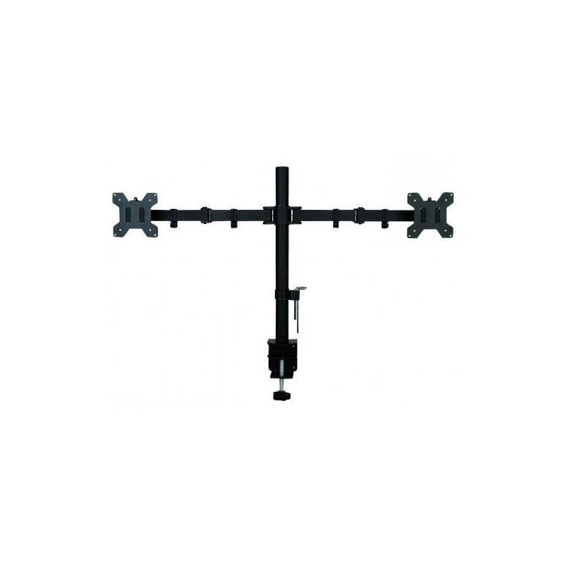 Art Ramm L-02n Soporte De Escritorio Art Para 2 Monitores Led / Lcd 13-27 L-02n