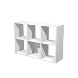 Artexport Estantería 6 Cubos Home Office 2767 Blanco -Desmontado-