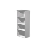 Artexport Estantería Alta Presto Abierta 3 Estantes 22mm Con Trasera Gris