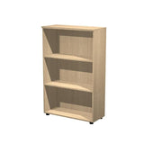 Artexport Estantería Media Presto Abierta 2 Estantes 22mm Regulables Con Trasera Roble