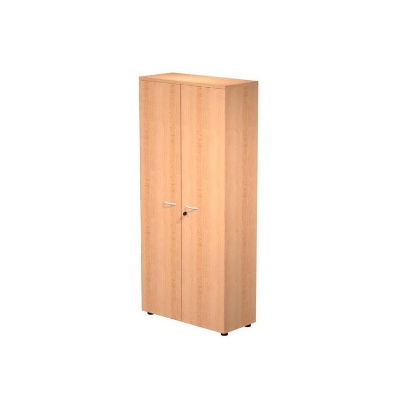 Artexport Pareja De Puertas Para Estantería Alta Presto 18mm Con Cerradura Haya