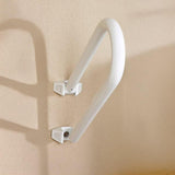 Asa De Seguridad Giratoria, Aluminio Blanco, 52,5 X 21 X 20 Cm