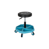 Asiento De Trabajo Hazet 195n-4 Azul/Negro, Capacidad De Carga Hasta 150 Kg, Altura Regulable 195n-4