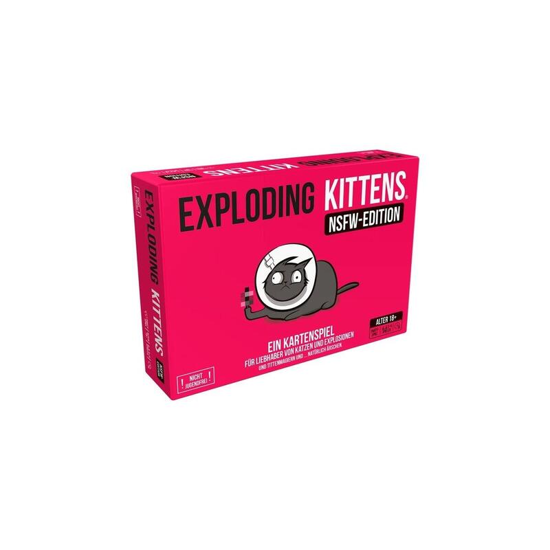 Asmodee Exploding Kittens - Nsfw Edition, Juego De Cartas Exkd0029