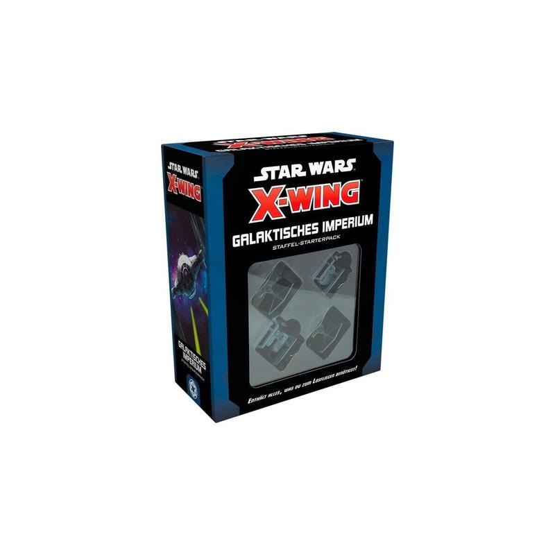 Asmodee Star Wars: X-Wing 2nd Edition Galactic Empire Squal Starter Pack, Tabletop Ffgd4180