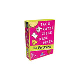 Asmodee Taco Cat Pizza De Queso De Cabra: Juego De Cartas Totalmente Retorcido Blod0104