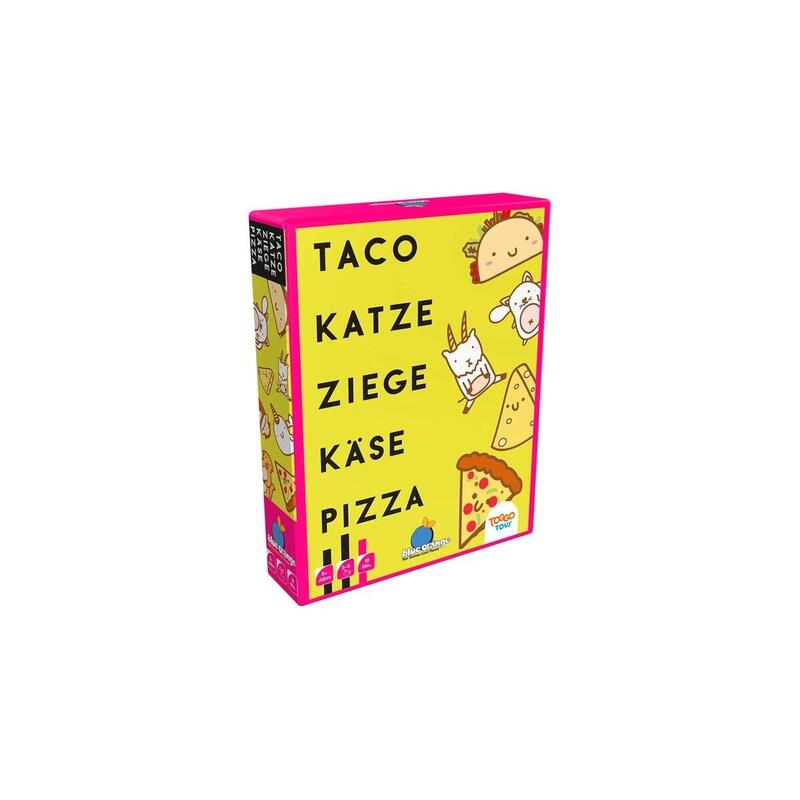 Juego De Cartas De Pizza Con Queso De Cabra Y Tacos De Asmodee   Blod0101
