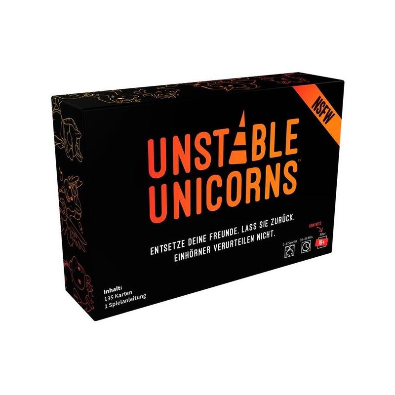 Asmodee Unicorns Unicorns Nsfw, Juego De Cartas Ttud0005