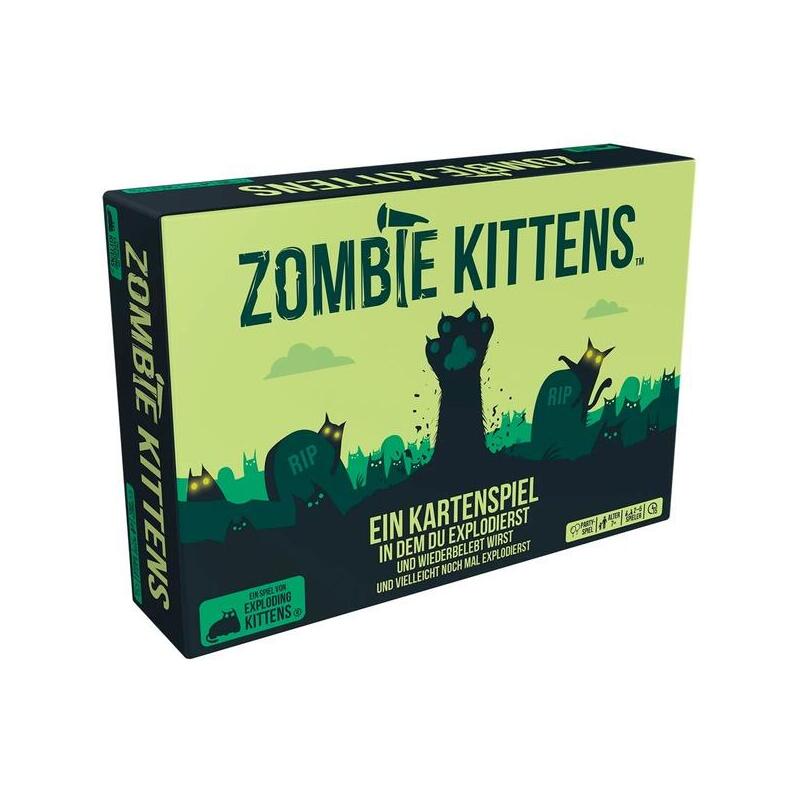 Asmodee Zombie Kitten, Juego De Cartas Exkd0024
