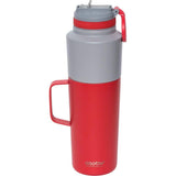 Asobu Twin Pack Botella Con Mug Rot, 0,9 L + 0,6 L