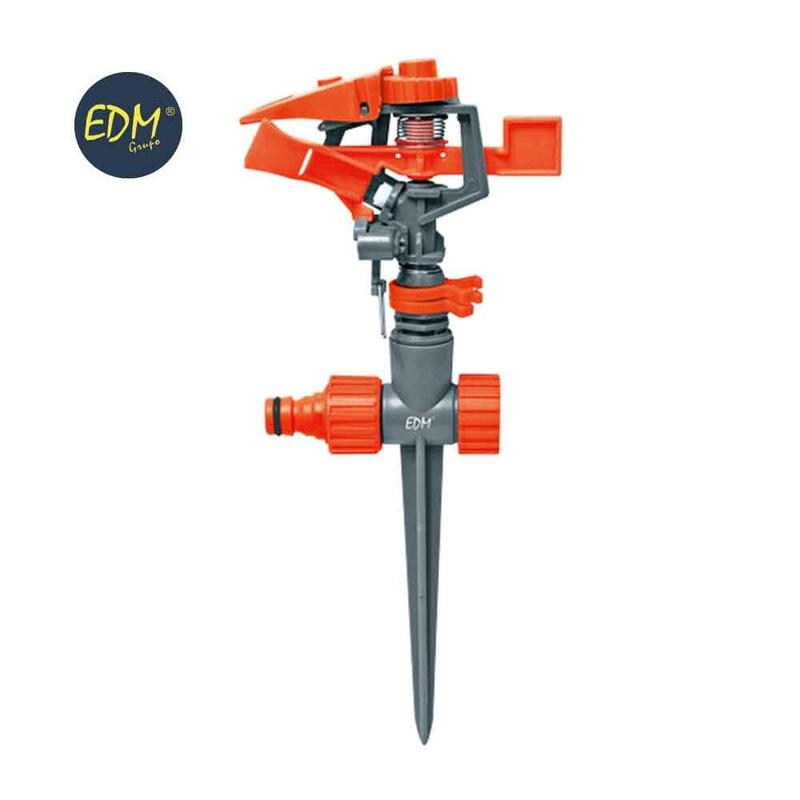 Aspersor Sectorial Con Estaca 20-360° Max.400m² Ajustable 20-360° (Blister) Edm