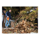 Aspiradora Black & Decker Gwc1820pc De Hojas 209 Kmh Negro, Naranja 18 V Litio