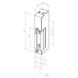 Assa Abloy Tueroeffner Sin Schliessblech 19e Din L/R O.S.