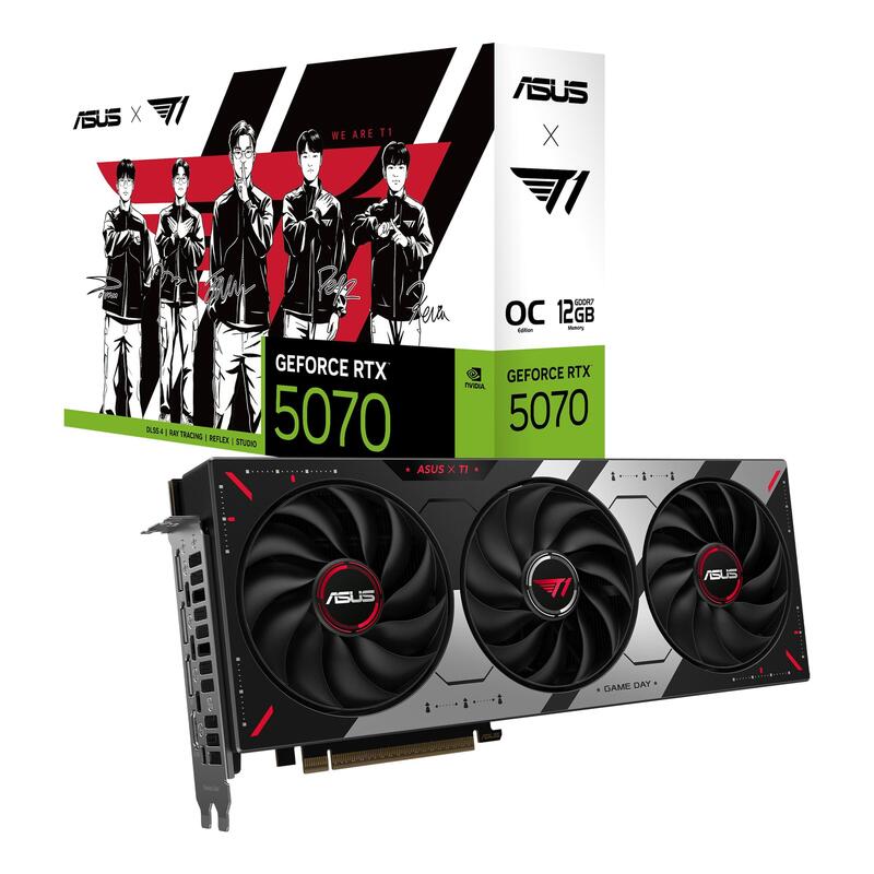 Asus 12gb D7 Rtx 5070 Prime Oc T1 Edition 90yv0m1g-M0na00
