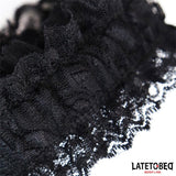 Atadura De Encaje Negro