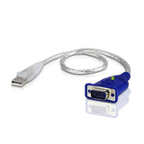 Aten 2a-130g Adaptador Gráfico Usb Azul, Plata Aten Emulador Edid Vga (2a-130g)