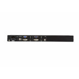 Aten Cl3800nw Kvm-Console 1u Ultra Short Depth Dual Rail Widescreen Fhd Lcd Console (Usb / Hdmi / Dvi / Vga), Diseño Alemán