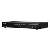 Aten Cs1844 Interruptor Kvm Negro Aten Switch Kvmp Usb 3.0 4k Hdmi Para Dos Pantallas De 4 Puertos (Cs1844-At-G)