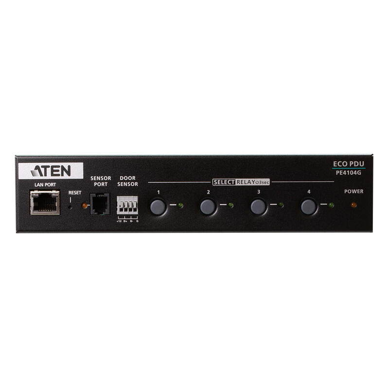 Aten Pe4104g-At-G Unidad De Distribución De Energía (Pdu) 4 Salidas Ac 1u Negro