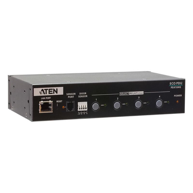Aten Pe4104g-At-G Unidad De Distribución De Energía (Pdu) 4 Salidas Ac 1u Negro